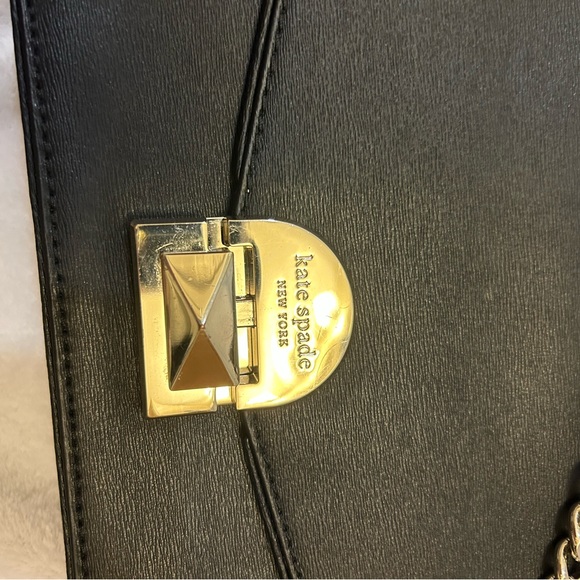 Authentic Kate Spade ♠️ Crossbody Black Purse - Picture 6 of 6